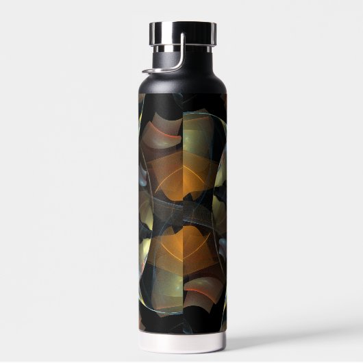 Pinrad Abstracte kunst Waterfles (Rechts)