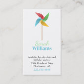 Pinrad Children Calling Card Contactkaartje (Voorkant)