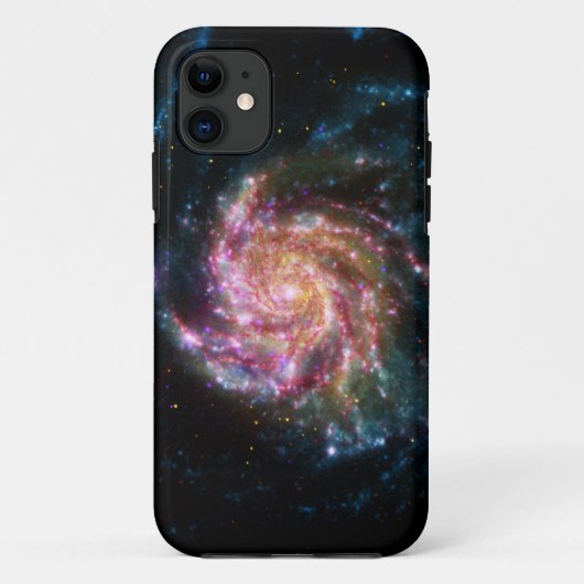 Pinrad Galaxy Spiral Space Case-Mate iPhone Case (Achterkant)