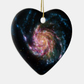 Pinrad Galaxy Spiral Space Keramisch Ornament (Rechts)