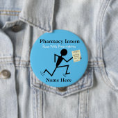 Pins Badge Blue Ronde Button 4,0 Cm (In situ)