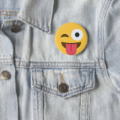 pins emojis ronde button 5,7 cm (In situ)
