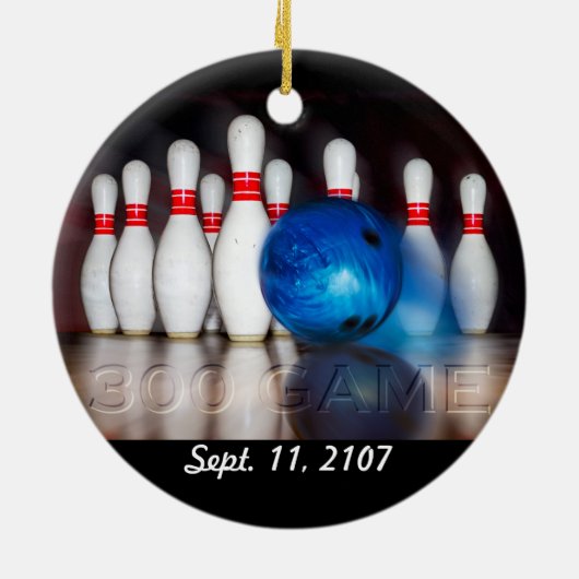 Pins- en Ball 300-ornament Keramisch Ornament (Achterkant)