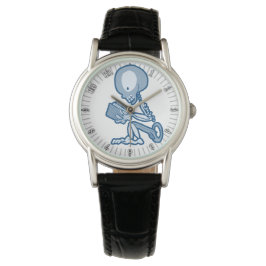 Pins en naalden Pete Skeleton met Boek Horloge