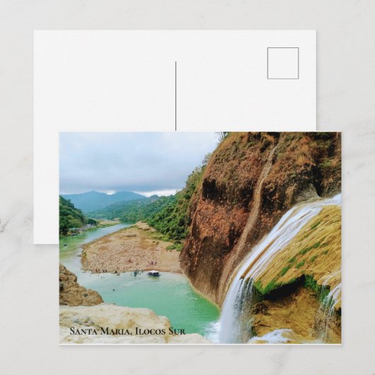 Pinsal-Herfsten in Santa Maria Ilocos Sur Briefkaart (Voorkant / Achterkant)