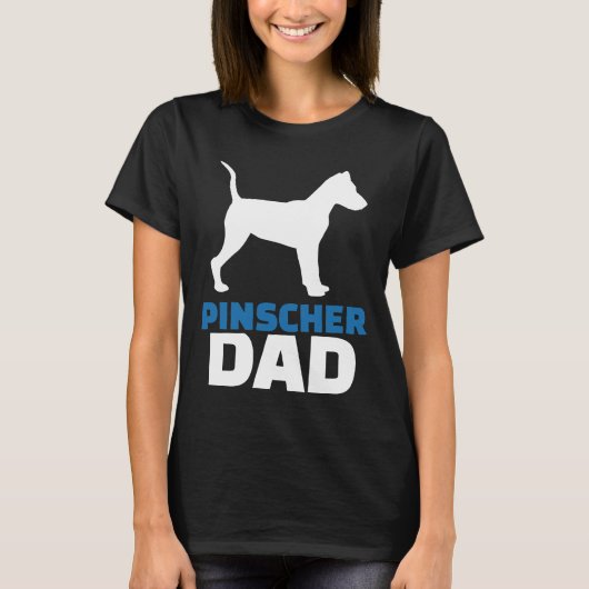 Pinscher Dad T-shirt (Voorkant)