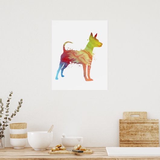 Pinscher Poster (Keuken)