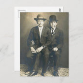 Pinstripe Boys Briefkaart (Voorkant / Achterkant)