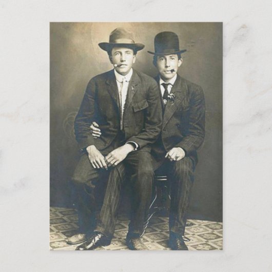 Pinstripe Boys Briefkaart (Voorkant)