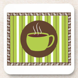 Pinstripe Coffee Bier Onderzetter