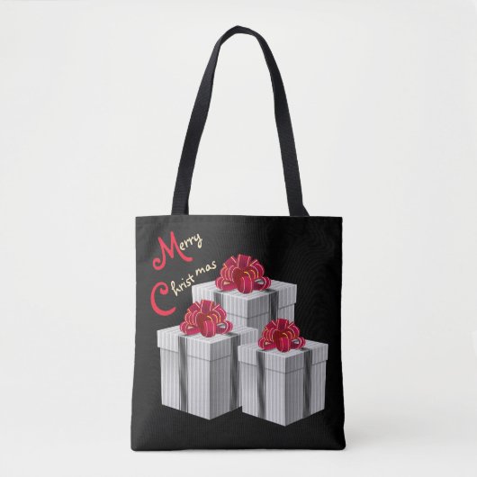 PinStripe-feestdag Tote Bag (Voorkant)
