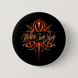 Pinstripe Logo I Ronde Button 5,7 Cm