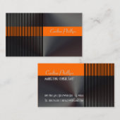 Pinstripe + musculine visitekaartjes (Voorkant / Achterkant)