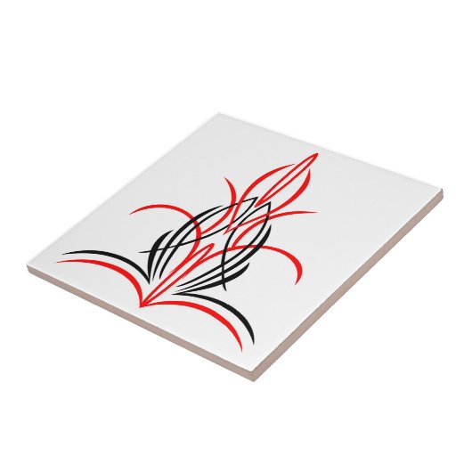 Pinstripe Tegeltje (Zijkant)