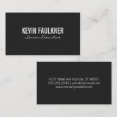 Pinstripe Visitekaartje (Voorkant / Achterkant)