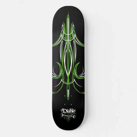 Pinstriped | El Diablo Mag | Skate Deck (Voorkant)