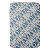 Pinstripes Abstract Patroon Badmat (Voorkant Verticaal)