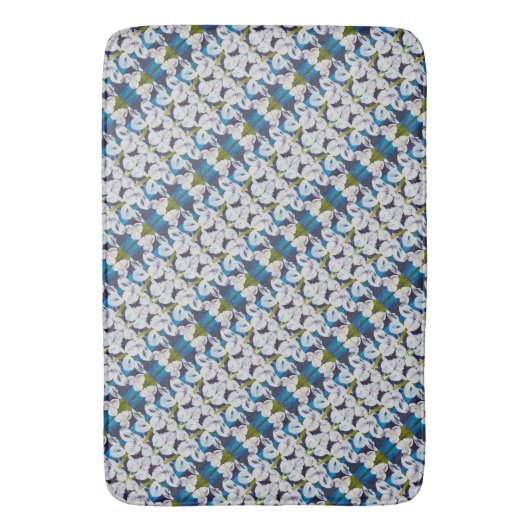 Pinstripes Abstract Patroon Badmat (Voorkant Verticaal)