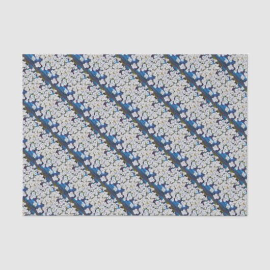 Pinstripes Diagonaal Weefselpapier Tissuepapier (Voorkant)