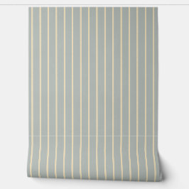 Pinstripes Grijs Blauw Farm Land Collectie Behang