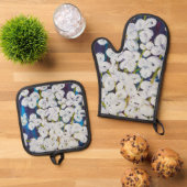 Pinstripes Ovenwant & Pannenlap Set (Top down)