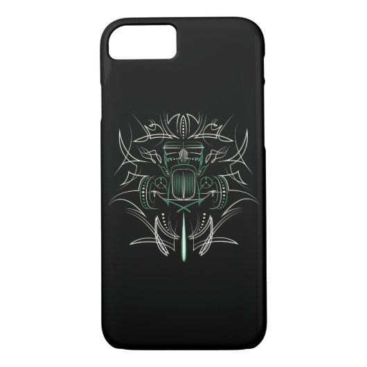 Pinstriping Hot Rod Case-Mate iPhone Case (Achterkant)