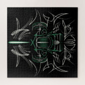 Pinstriping Hot Rod Legpuzzel (Horizontaal)