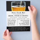 Pint Beer, Pub/Brewery Adverteren Flyer (Hand)