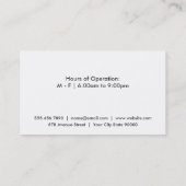 Pint Bier | (donker) Visitekaartje (Achterkant)