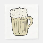 Pint Bier Pub Drank Servet (Voorkant)