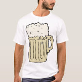 Pint Bier Pub Drank T-shirt (Voorkant)