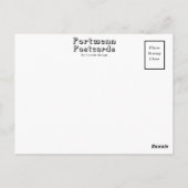 Pint bij krab en lobster briefkaart (Achterkant)