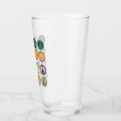Pint Drink glas voor vredessignalisatie (Links)