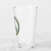 Pint Drink glas voor vredessignalisatie (Links)