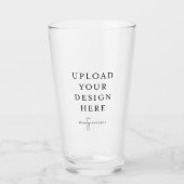 Pint glas 16 oz. Tumbler (Voorkant)