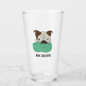 Pint Glass Chili Glas (Voorkant)