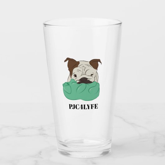 Pint Glass Chili Glas (Voorkant)