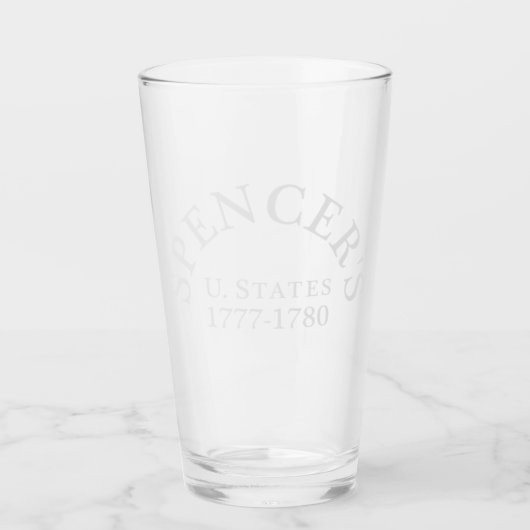 Pint Glass Glas (Voorkant)