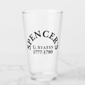 Pint Glass Glas (Voorkant)