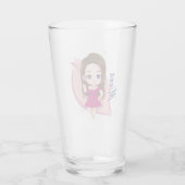 Pint Glass - Minna Chibi Glas (Achterkant)