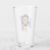Pint Glass - Octavia Chibi Glas (Achterkant)