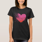 Pint Heart Butterflies Heart Tshirt (Voorkant)