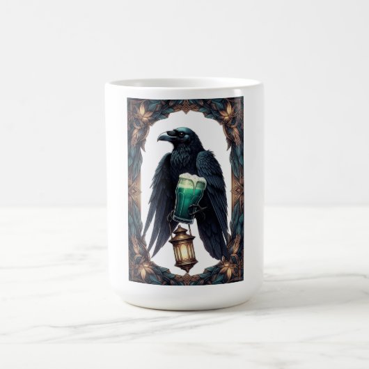 Pint of No Regrets Just Shenanigans Raven T-Shirt Koffiemok (Center)