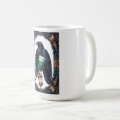 Pint of No Regrets Just Shenanigans Raven T-Shirt Koffiemok (Voorkant rechts)