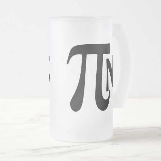 Pint Pi-Mok Matglas Bierpul (Voorkant rechts)