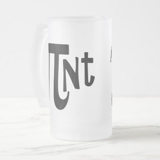 Pint Pi-Mok Matglas Bierpul (Voorkant links)