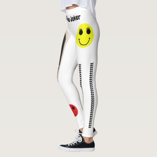 Pint Size-oker: Franstalige polen spreekt Engels Leggings (Links)