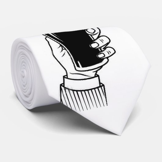 Pint Stout afbeelding voor stropdas (Opgerold)