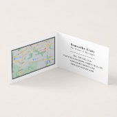 Pint van bier, Pub/Brewery, gedetailleerd Visitekaartje (Binnen)