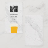 Pint van bijenkorrelvariatie visitekaartje (Voorkant / Achterkant)